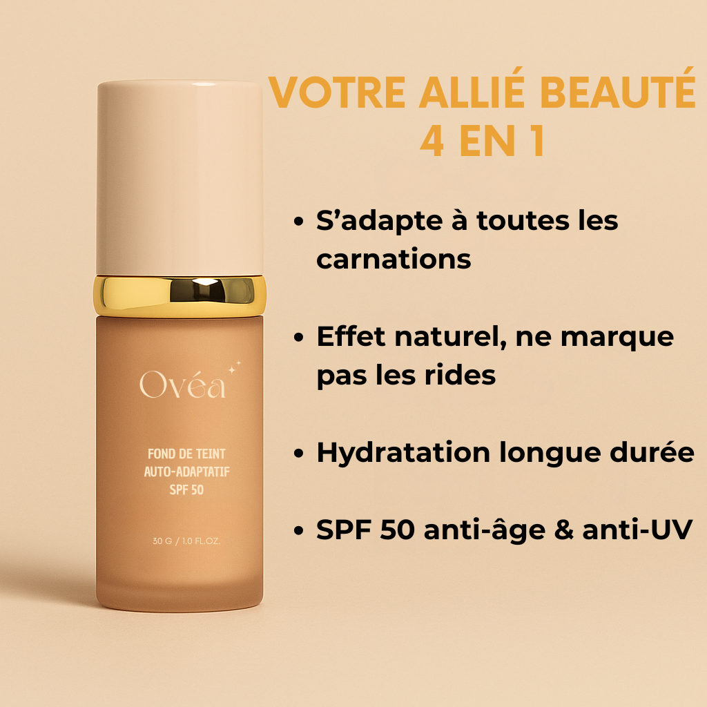 Enfin un fond de teint qui convient aux peaux matures (50+)